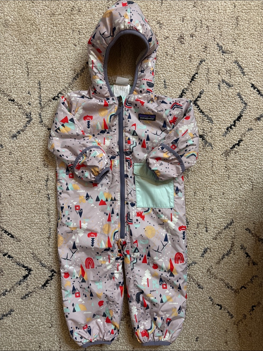 Patagonia snowsuit bunting (3/6m)